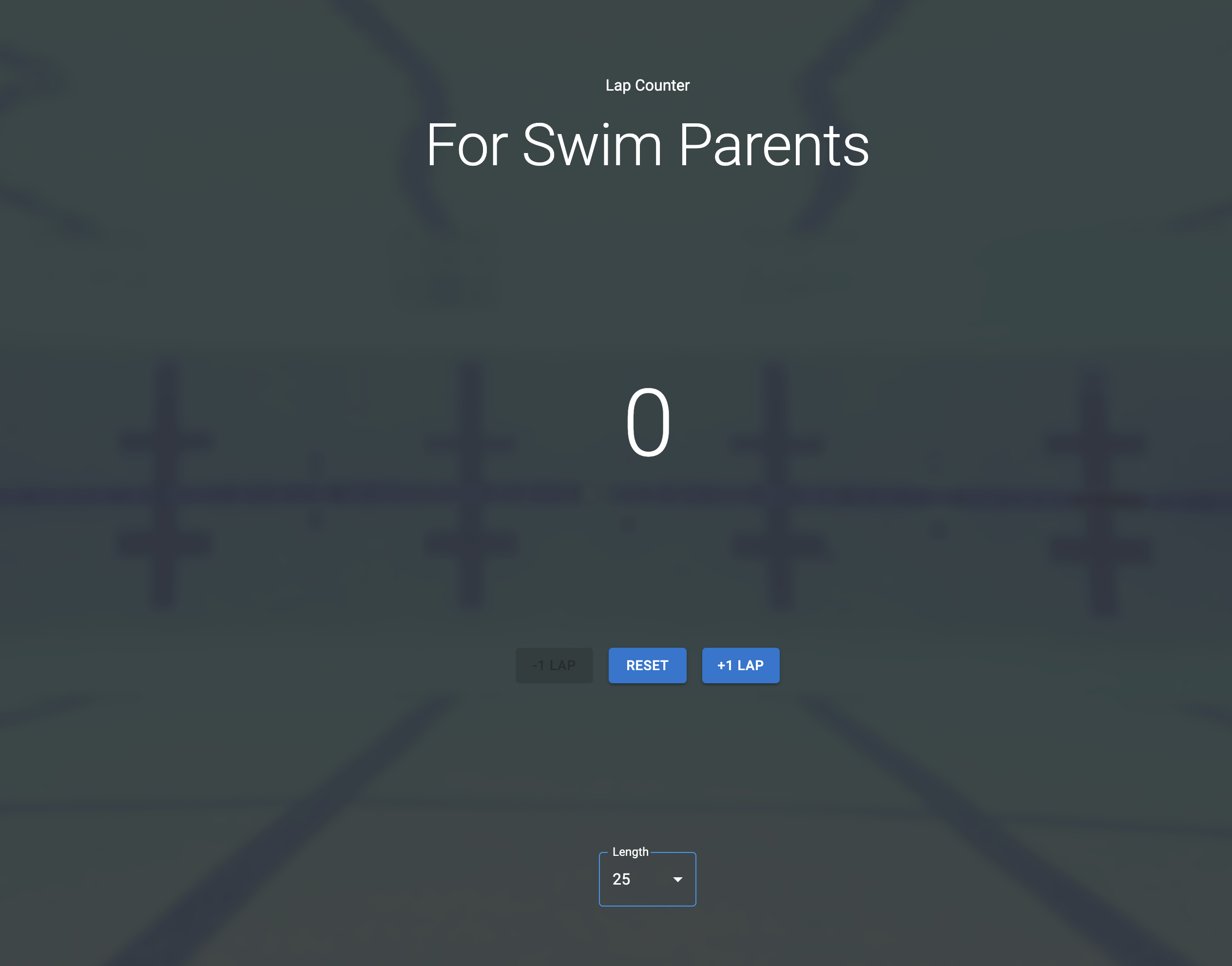 ReactProjectsLapCounterForSwimParents Codesandbox