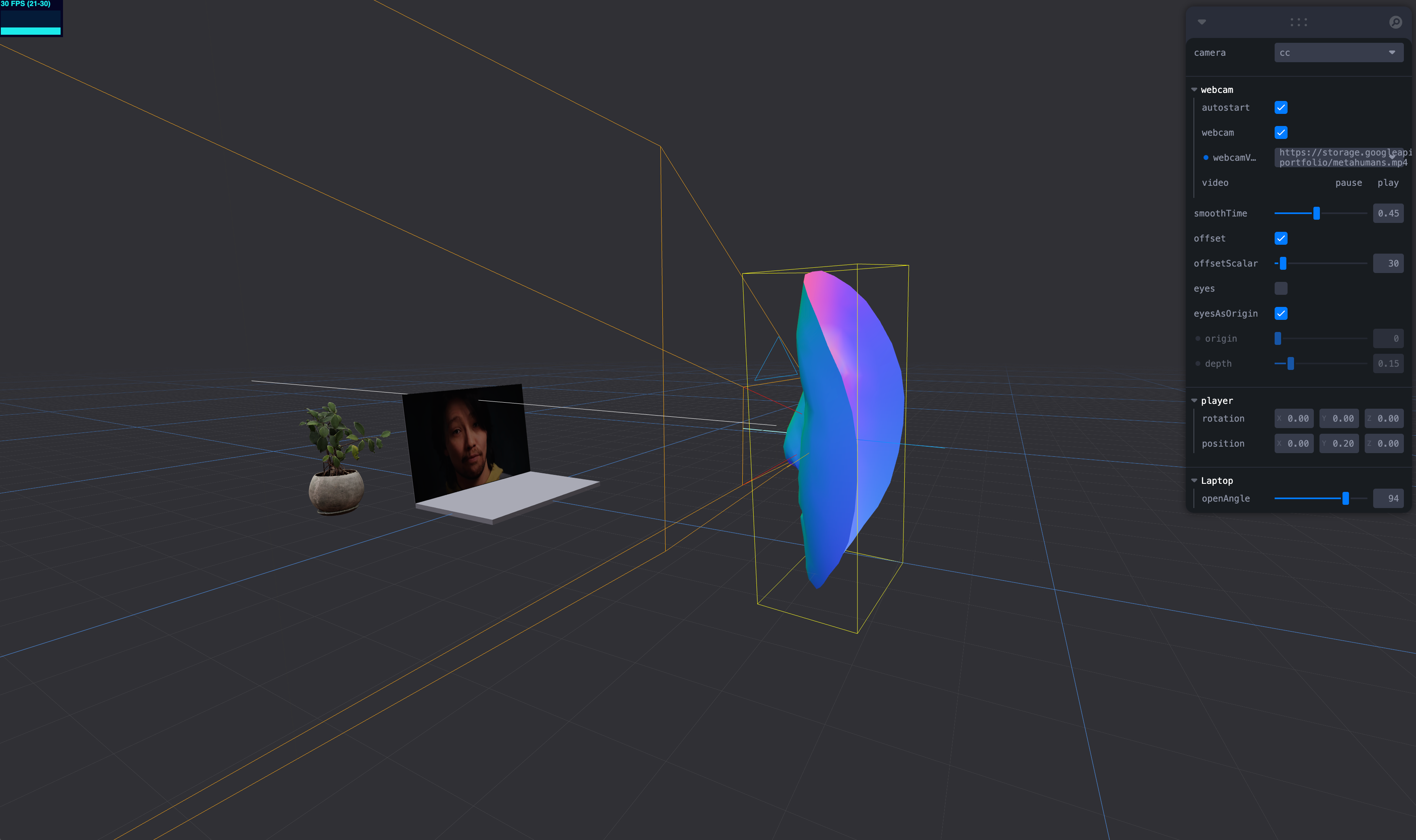 FaceControls - Codesandbox