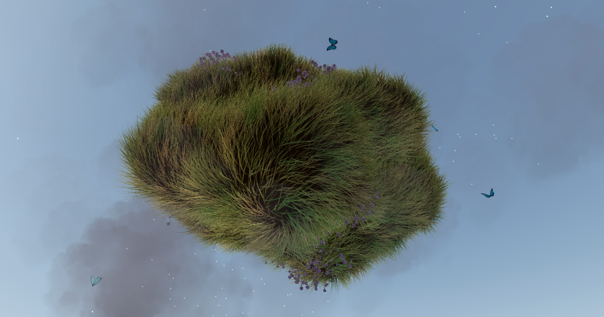 Fairly realistic grass - Codesandbox